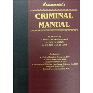Commercial Law Publisher's Criminal Manual [HB Edn. 2022]